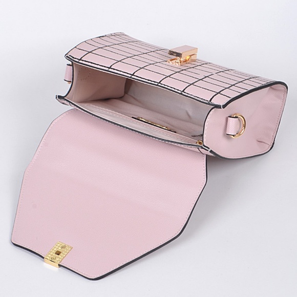 millennial pink crossbody Clutch Bag - Picture 5 of 5
